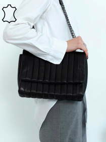 Сумка WeLassie модель shkrqna-zhnocha-sumka-temm-chornij Фото