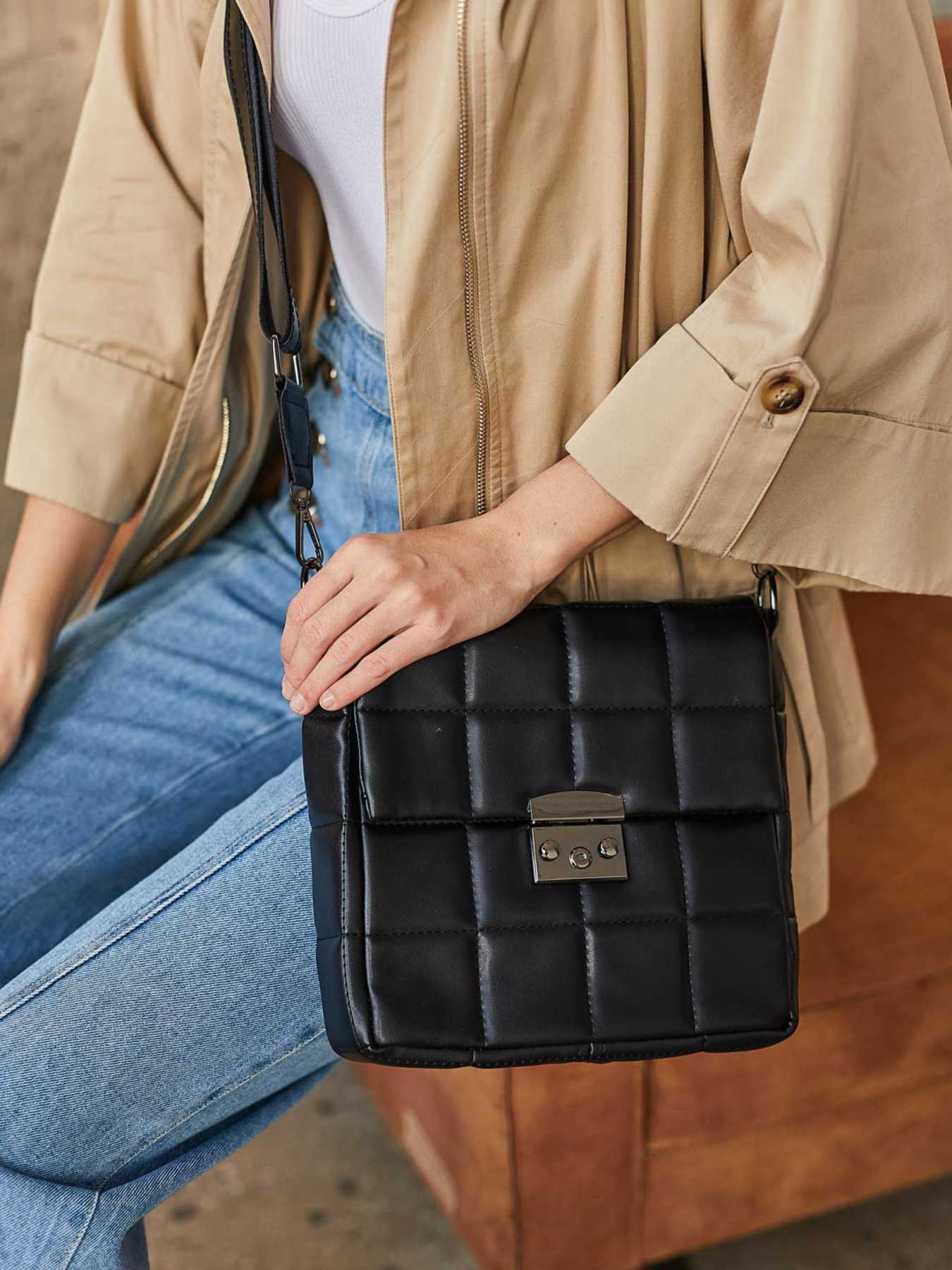 Сумка WeLassie модель zhnocha-sumka-anet-chornij Фото