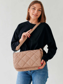 Сумка WeLassie модель sumka-zhnocha-nejlonova-lola-bezhevij Фото