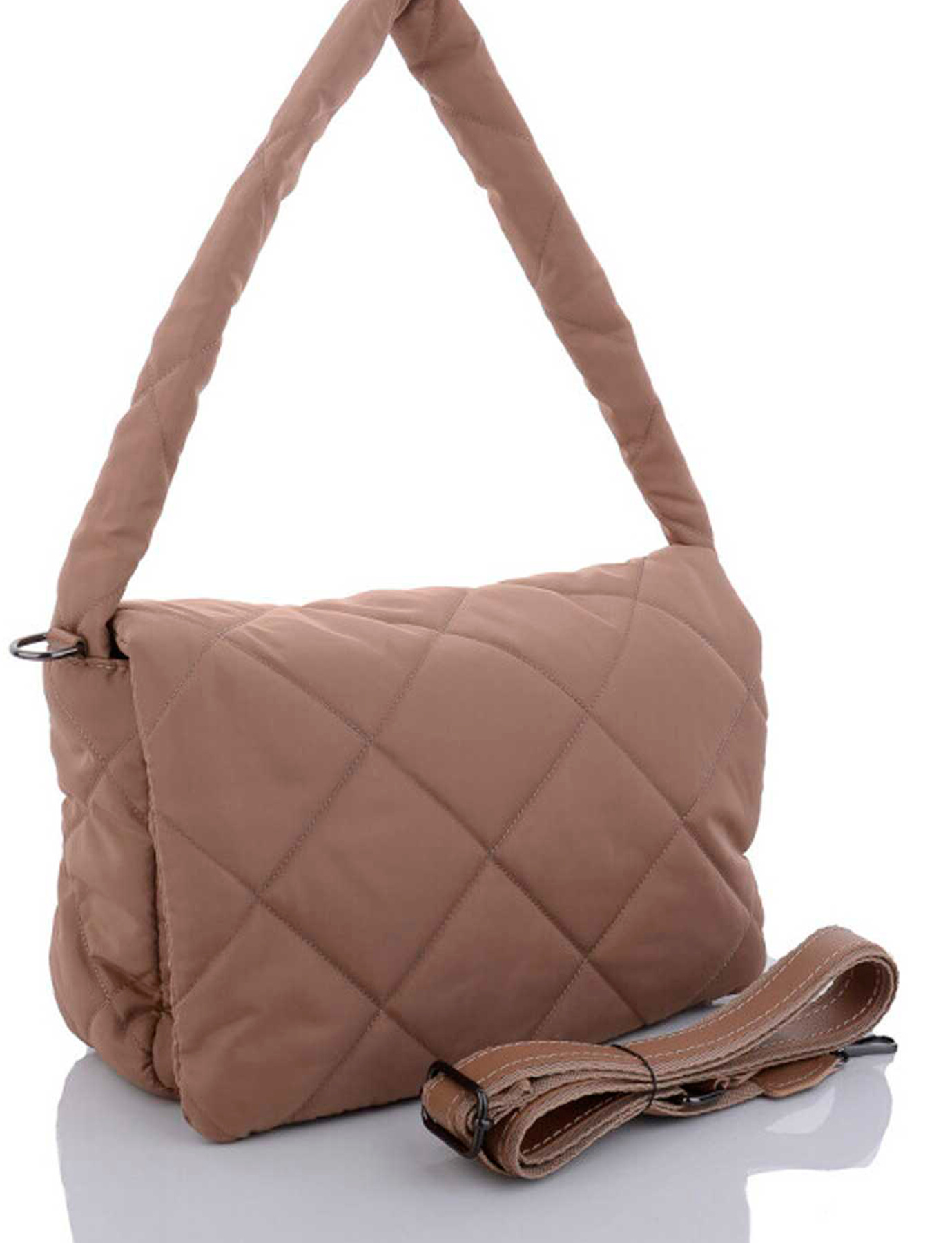 Сумка WeLassie модель sumka-zhnocha-nejlonova-lola-bezhevij Сумка WeLassie модель sumka-zhnocha-nejlonova-lola-bezhevij Фото