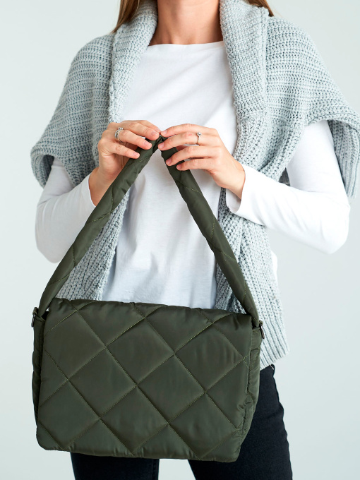 Сумка WeLassie модель sumka-zhnocha-nejlonova-lola-olivkovij Фото