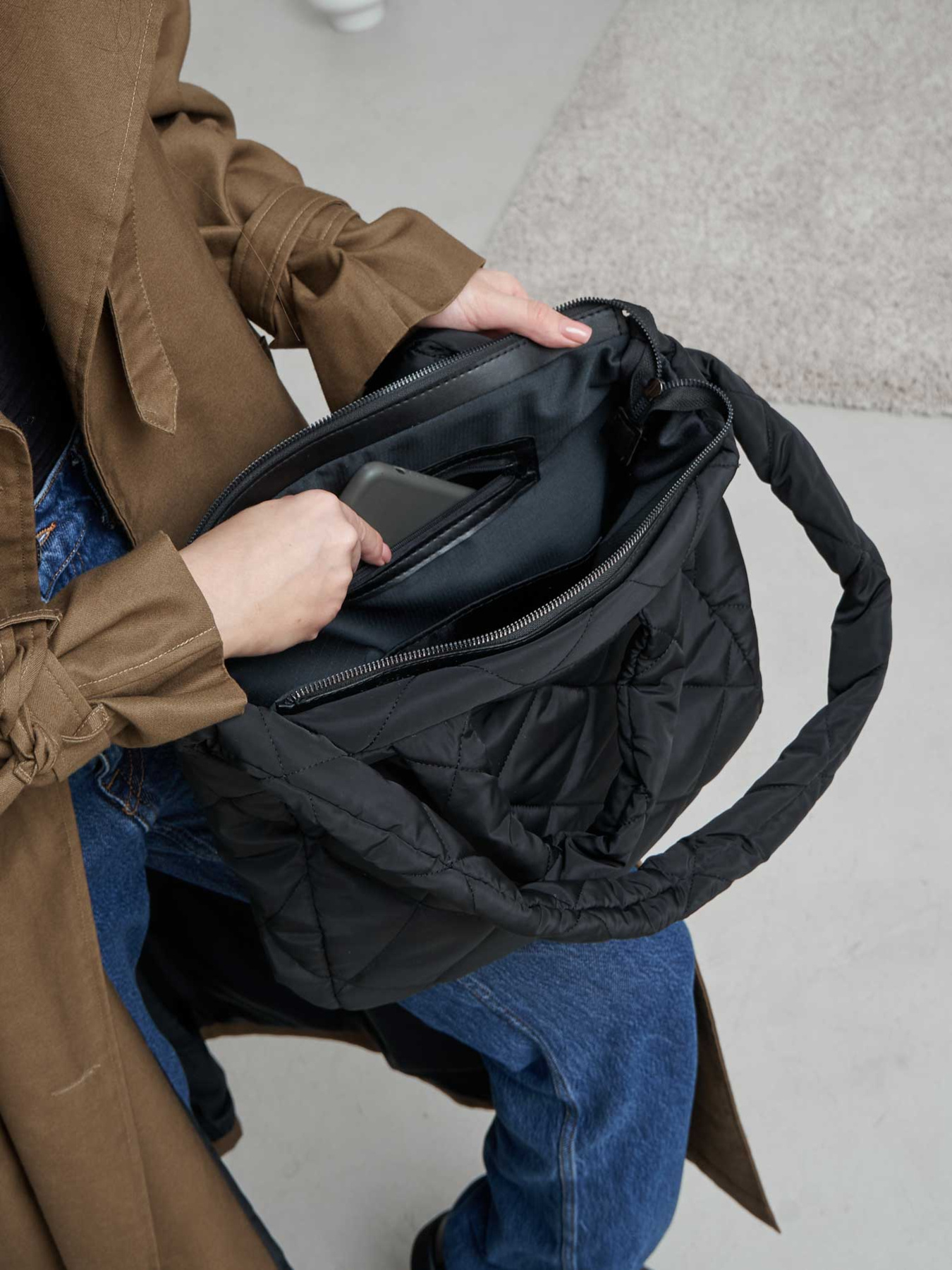 Сумка WeLassie модель sumka-zhnocha-debbi-chornij Фото