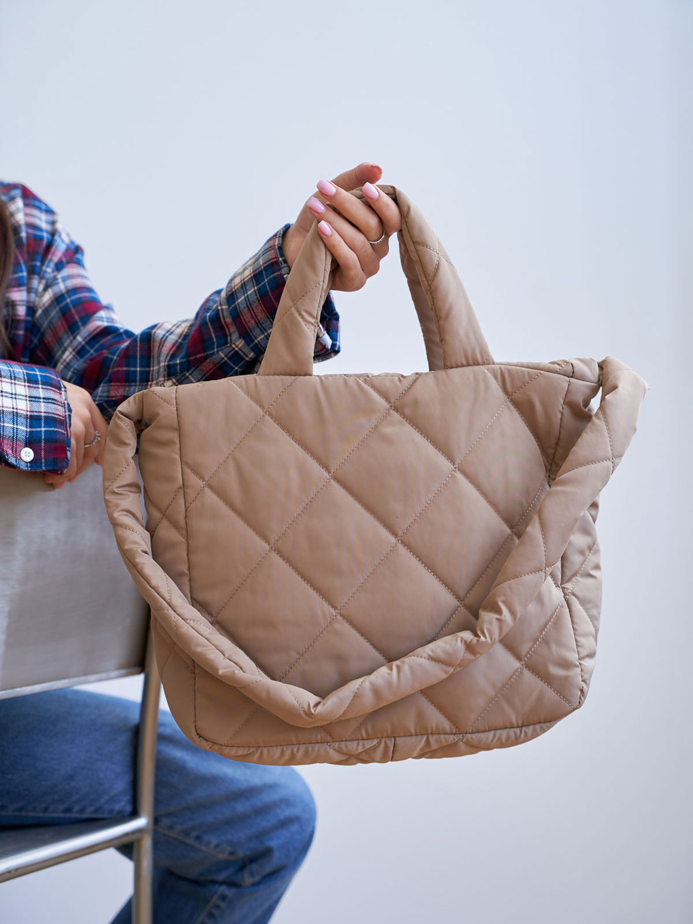 Сумка WeLassie модель sumka-zhnocha-debbi-bezhevij Сумка WeLassie модель sumka-zhnocha-debbi-bezhevij Фото