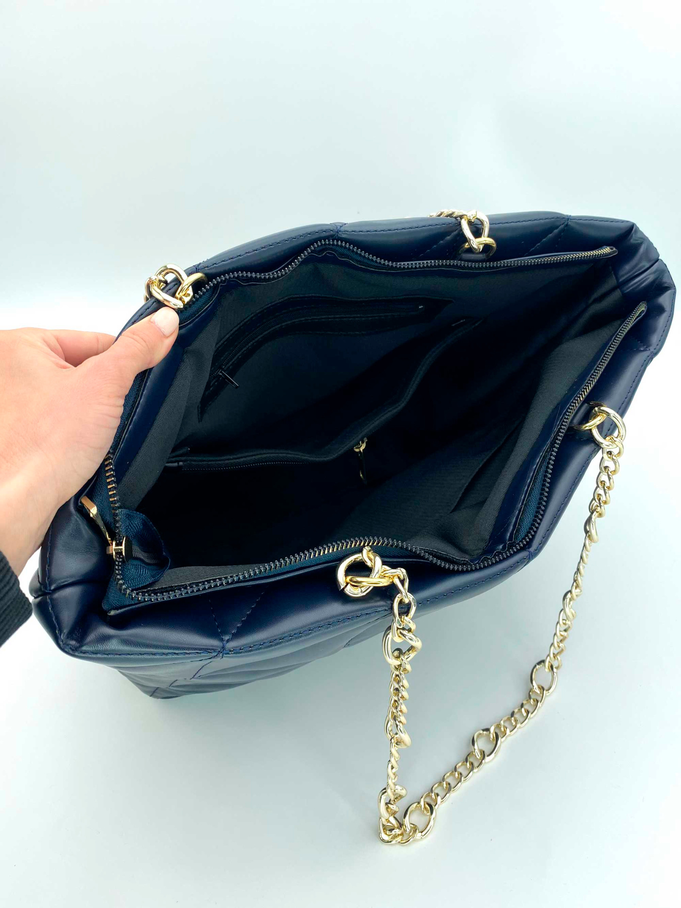 Сумка WeLassie модель zhnocha-sumka-samanta-chornij Фото