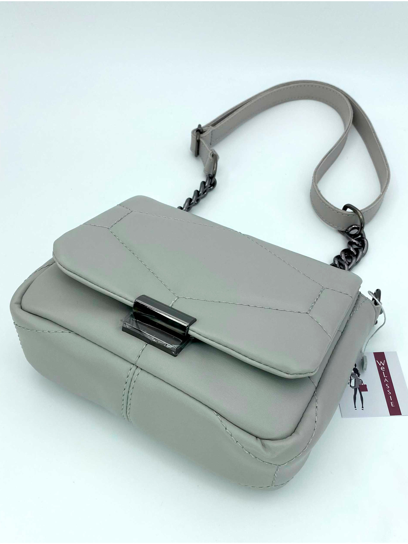 Сумка WeLassie модель zhnocha-sumka-sand-srij Фото