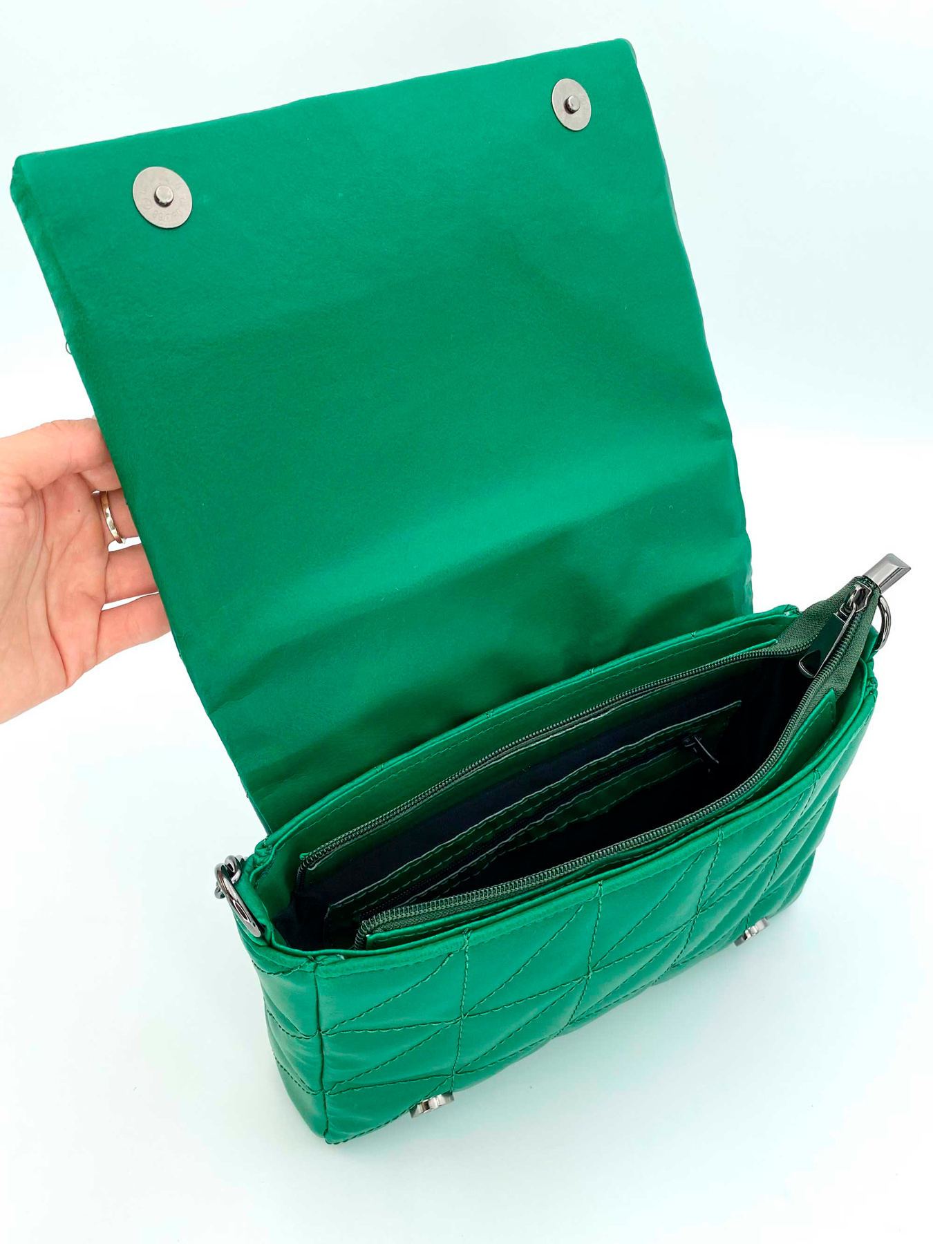 Сумка WeLassie модель zhnocha-sumka-donna-zelenij Фото