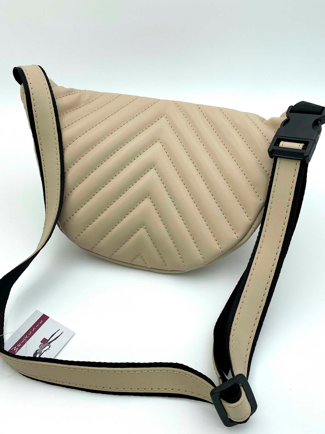 Сумка WeLassie модель zhnocha-sumka-bananka-dors-bezhevaya Фото