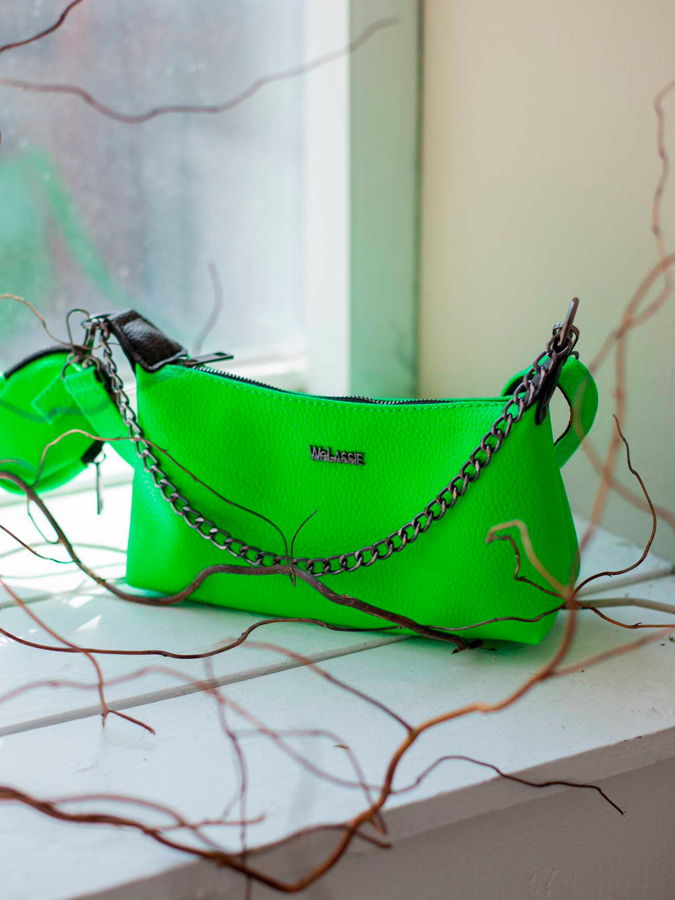 Сумка WeLassie модель zhnocha-sumka-lojs-zelenij Фото