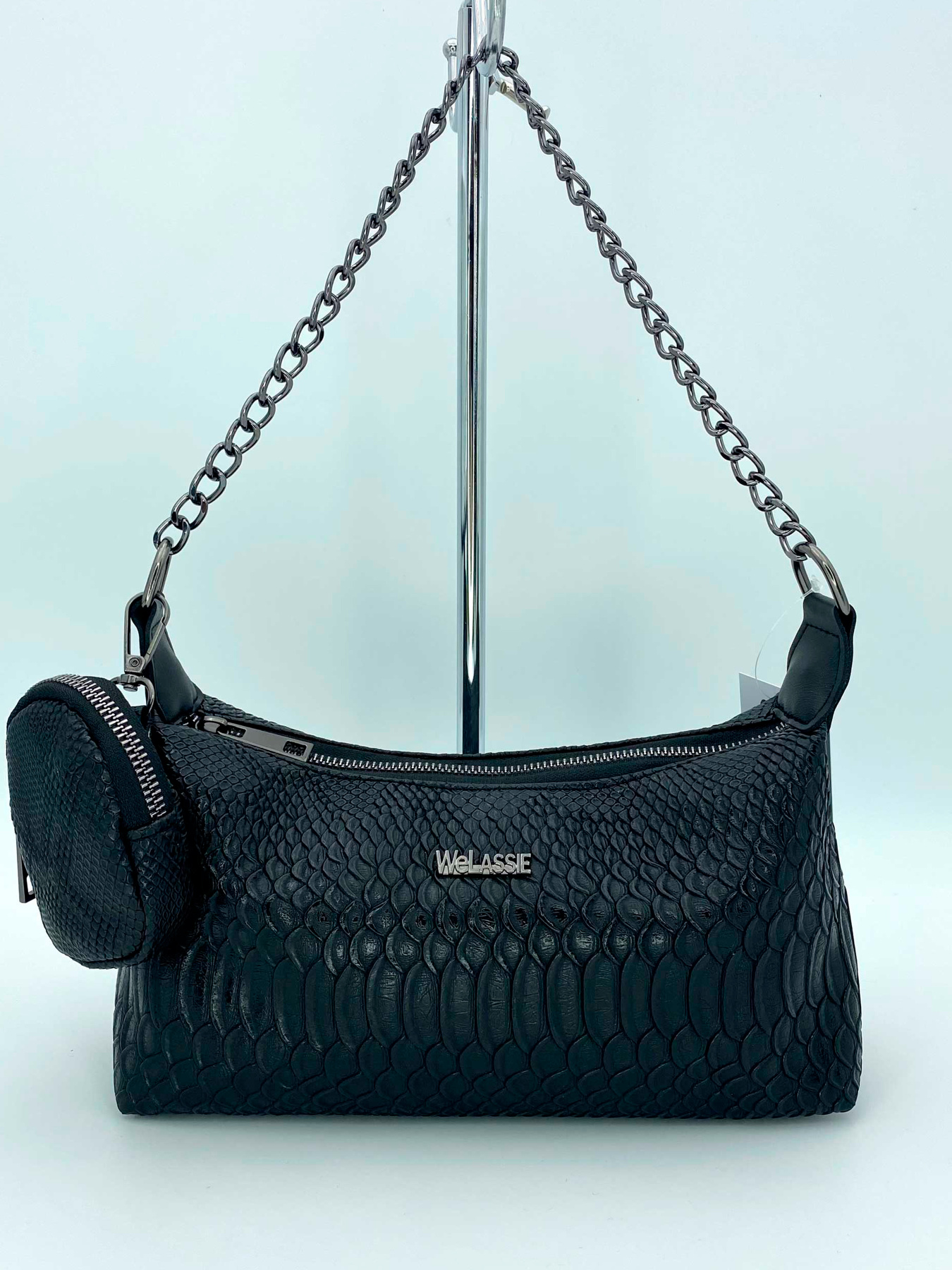 Сумка WeLassie модель zhnocha-sumka-lojs-chornij Фото