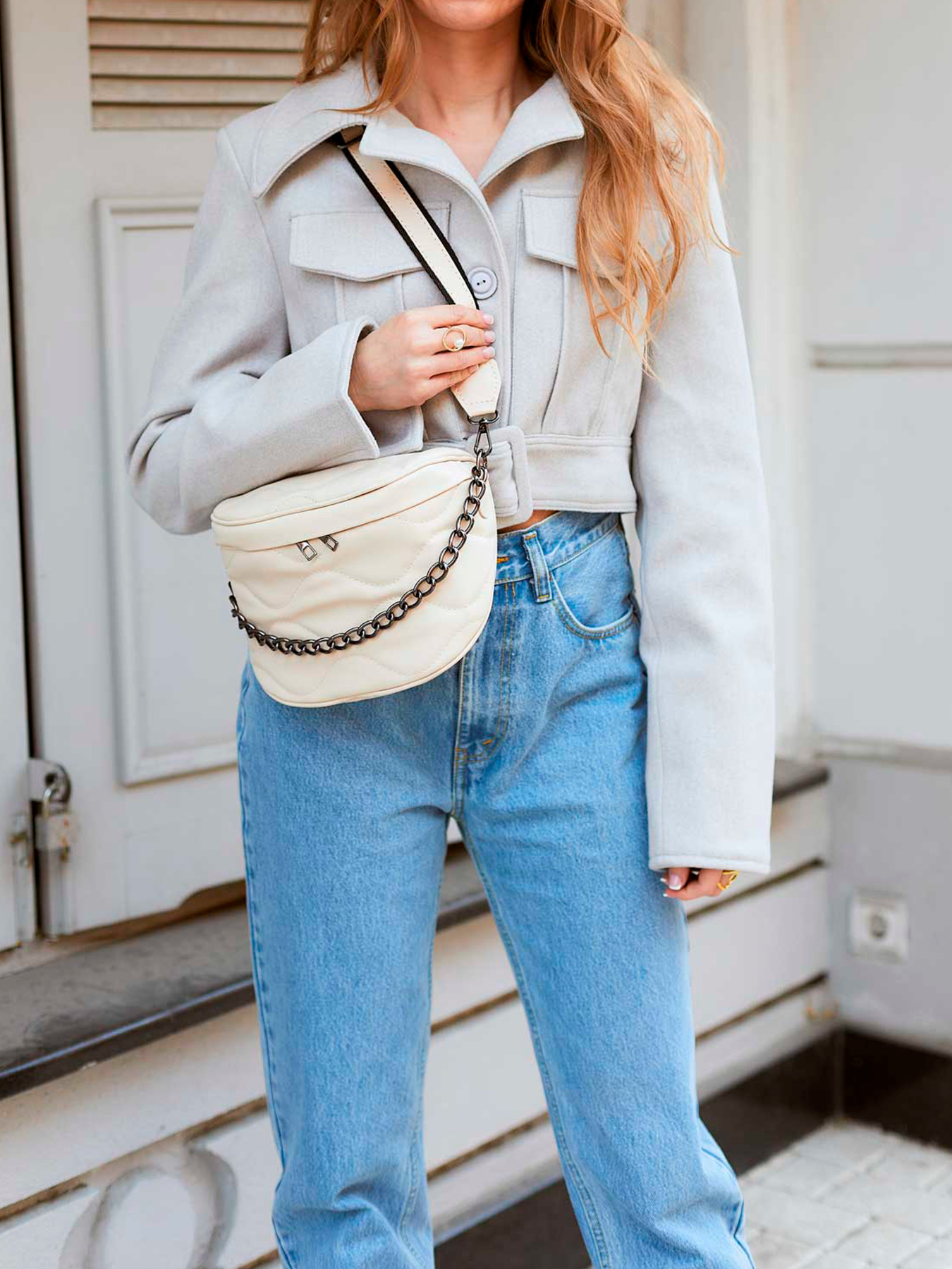 Сумка WeLassie модель sumka-zhnocha-pegi-bezhevij Фото