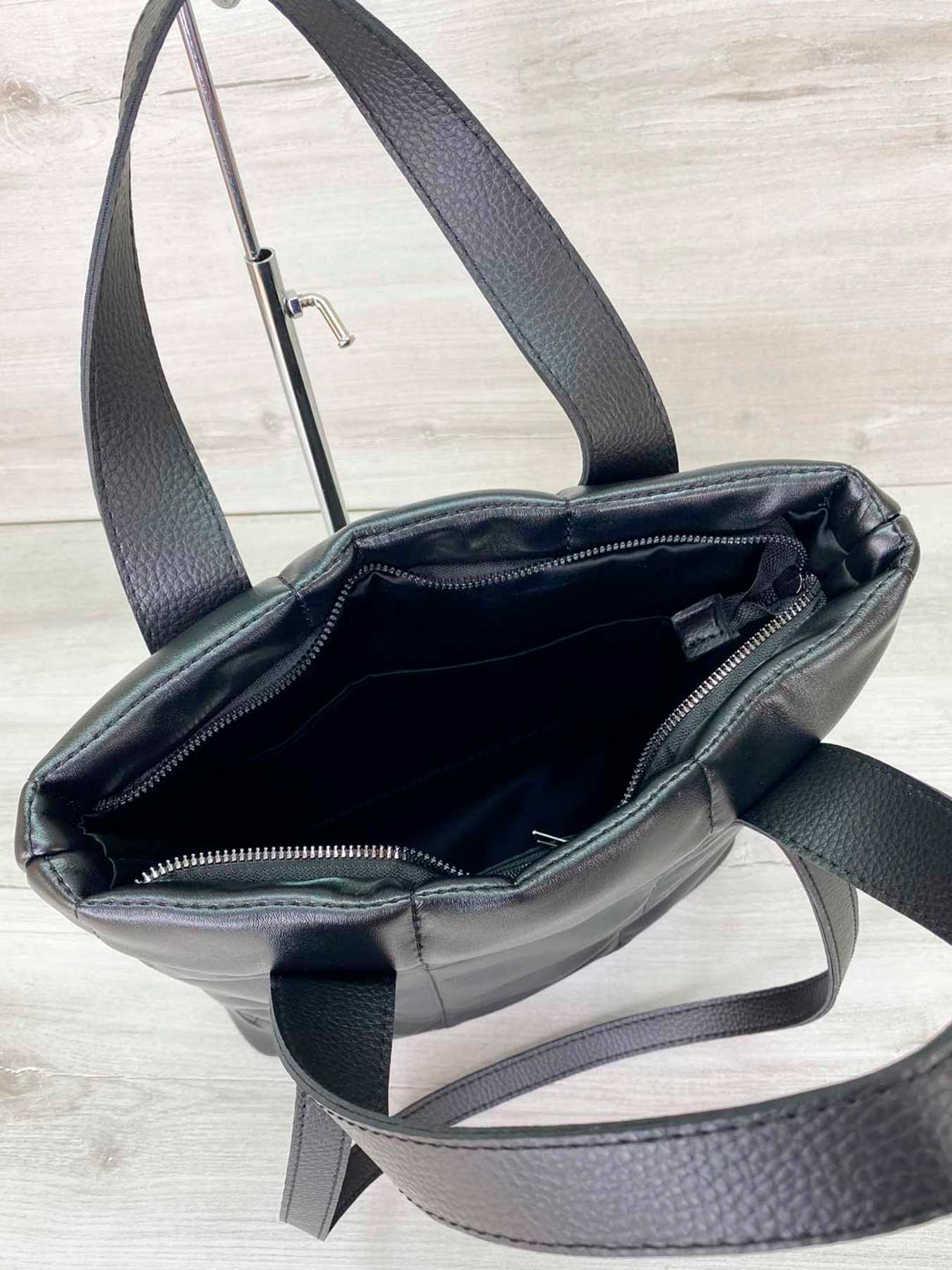 Сумка WeLassie модель zhnocha-sumka-bruki-chornij Фото