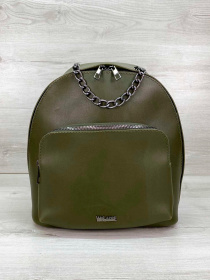 Рюкзак WeLassie модель zhnochij-modnij-ryukzak-andres-olivkovij Фото