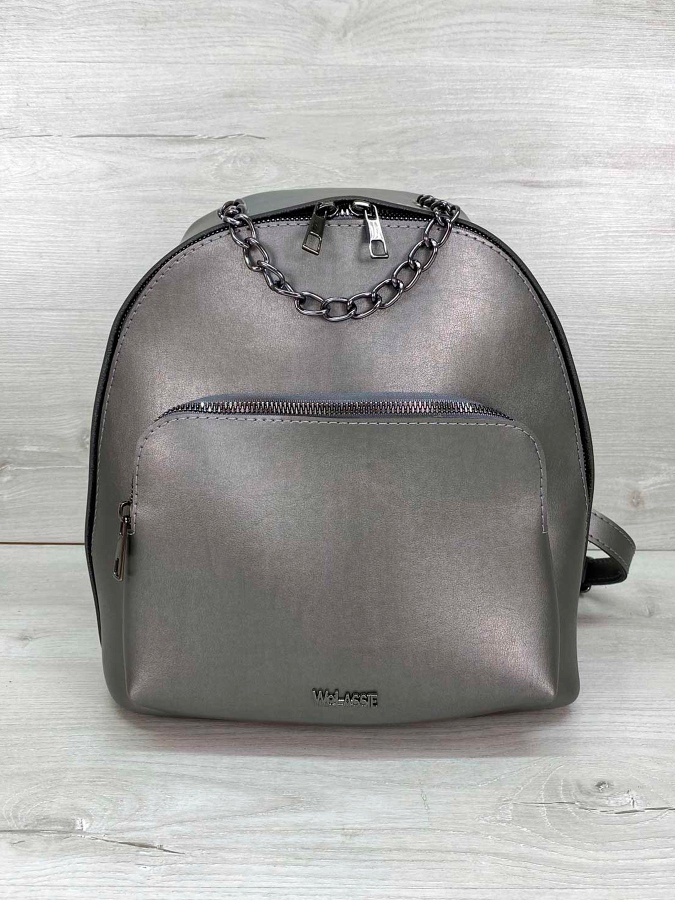 Рюкзак WeLassie модель zhnochij-modnij-ryukzak-andres-metalk Фото