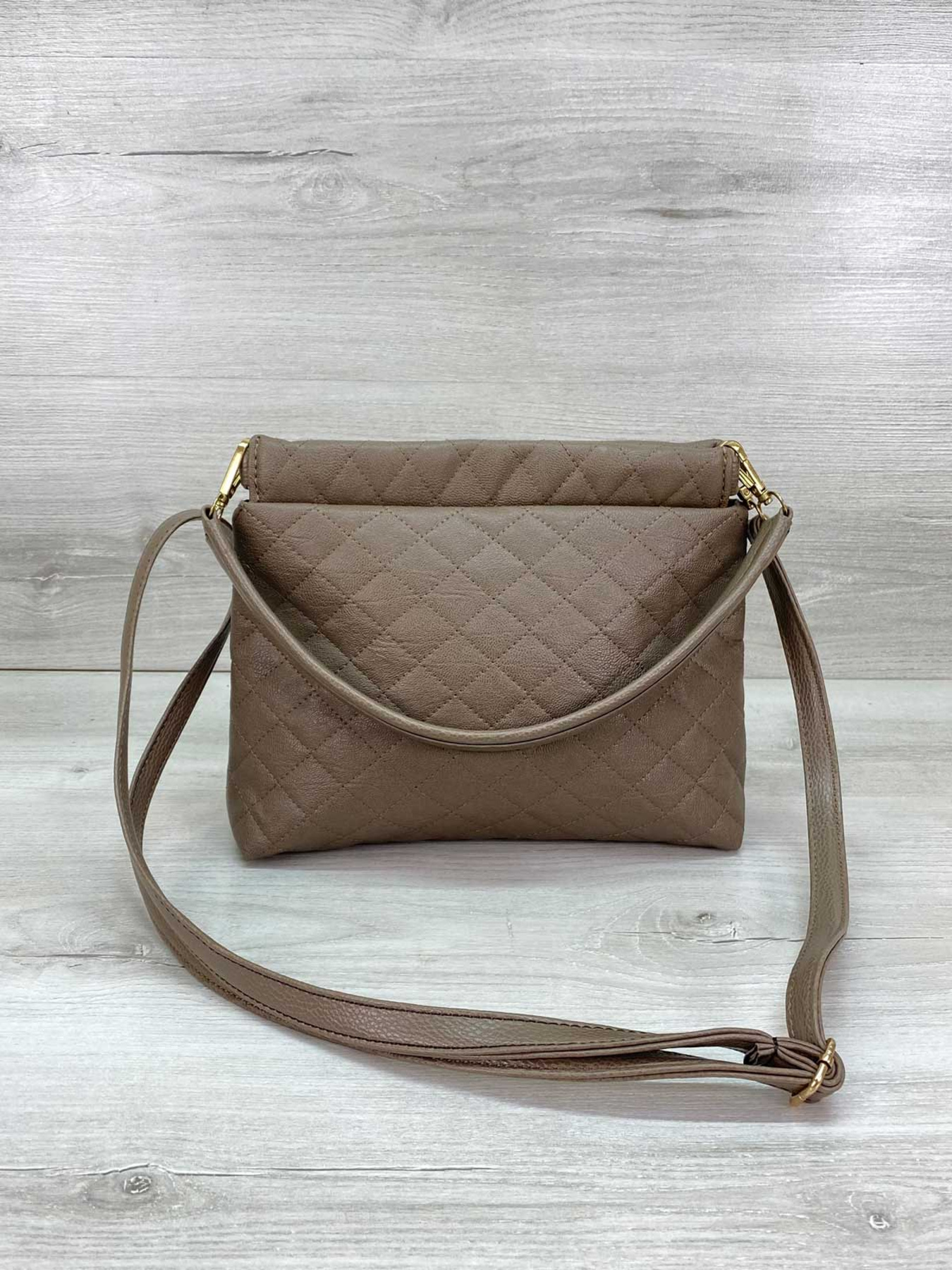 Сумка WeLassie модель zhnocha-sumka-ava-kavovij Фото