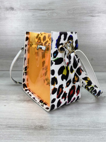 Сумка WeLassie модель sumka-zhnocha-manon-pomaranchevij-silkon Фото