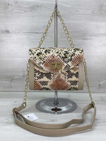 Сумка WeLassie модель zhnocha-sumka-bes-bezhevij Фото