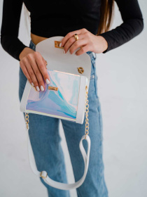 Сумка WeLassie модель zhnocha-sumka-bes-perlamutrovij-z-blim Фото