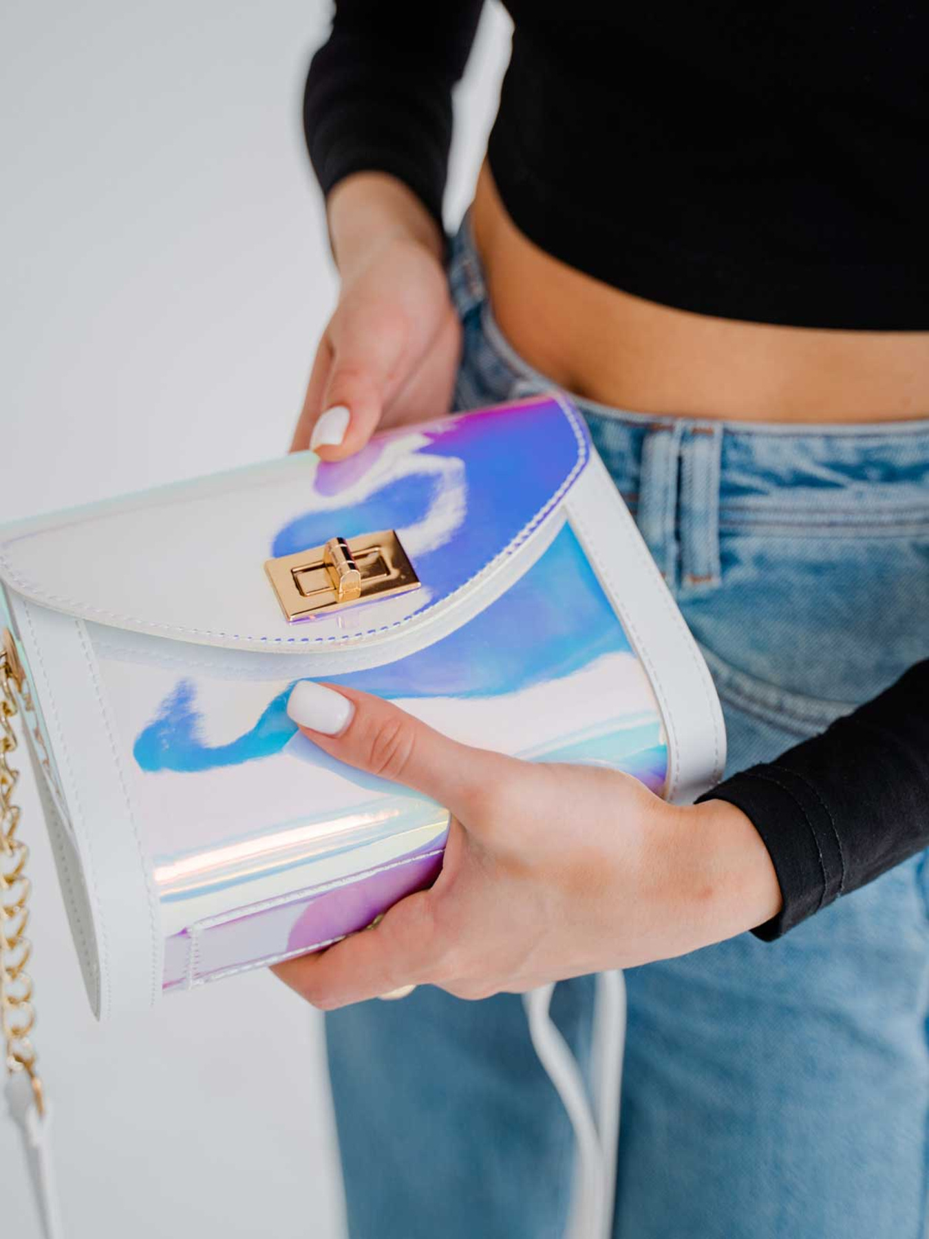 Сумка WeLassie модель zhnocha-sumka-bes-perlamutrovij-z-blim Фото