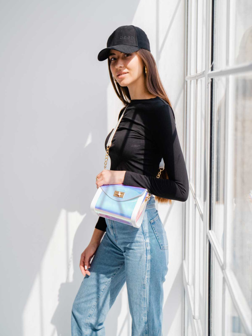 Сумка WeLassie модель zhnocha-sumka-bes-perlamutrovij-z-blim Фото