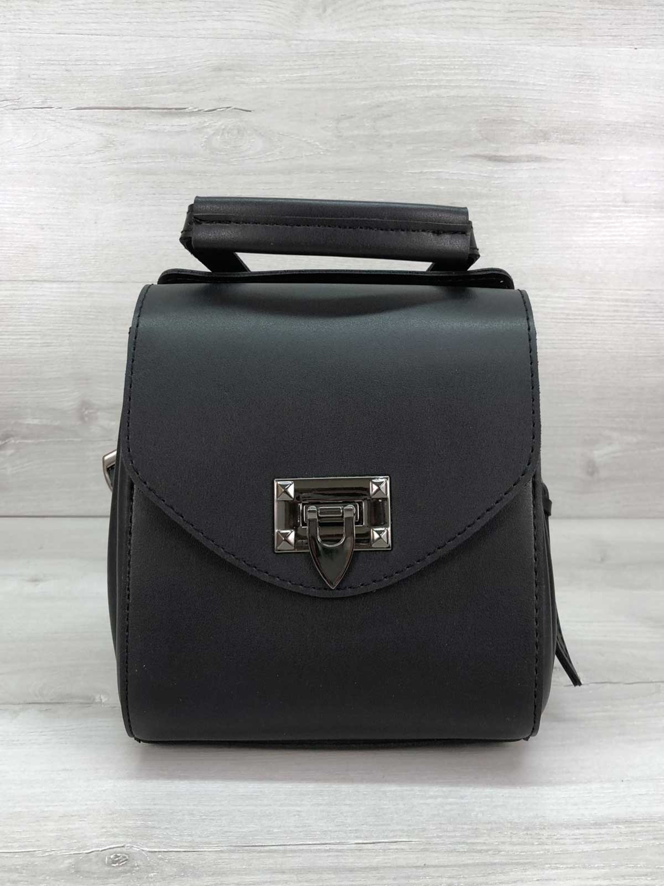 Повсякденний рюкзак WeLassie модель ryukzak-zhnochij-chris-chornij Фото