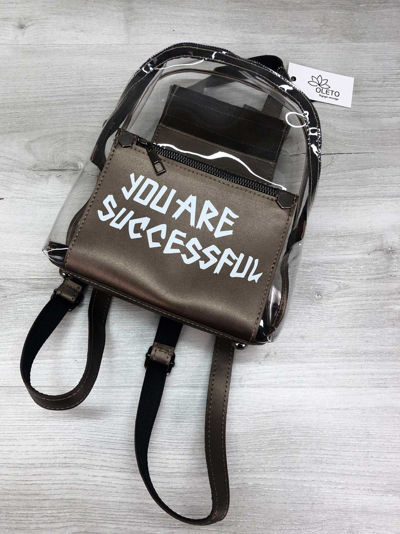 Рюкзак WeLassie модель zhnochij-ryukzak-bonn-korichnevij Фото