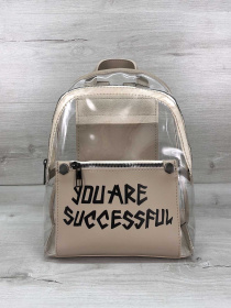 Рюкзак WeLassie модель zhnochij-ryukzak-bonn-bezhevij Фото