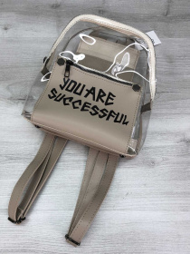 Повседневный рюкзак WeLassie модель zhnochij-ryukzak-bonn-bezhevij Фото