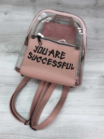 Повсякденний рюкзак WeLassie модель zhnochij-ryukzak-bonn-persikovij Фото