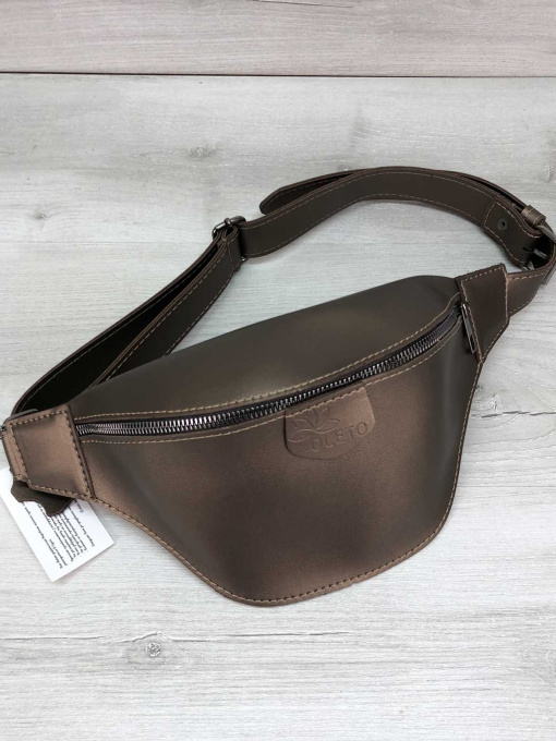 Поясная сумка WeLassie модель sumka-bananka-zhnocha-tery-bronza Фото