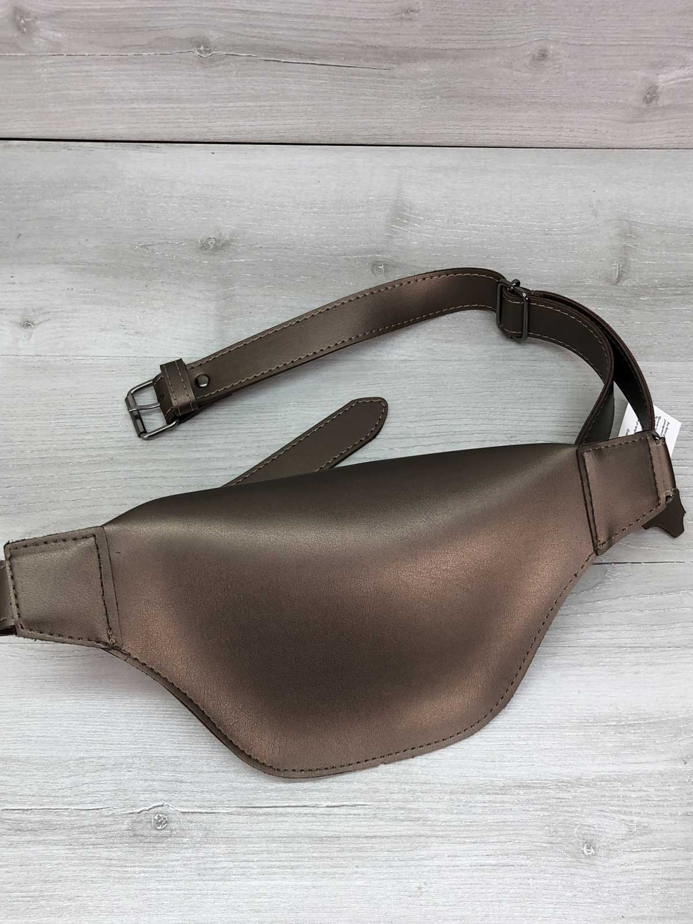 Поясна сумка WeLassie модель sumka-bananka-zhnocha-tery-bronza Фото