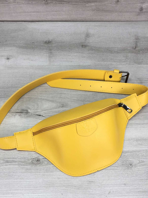 Поясна сумка WeLassie модель sumka-bananka-zhnocha-tery-zhovtij Фото