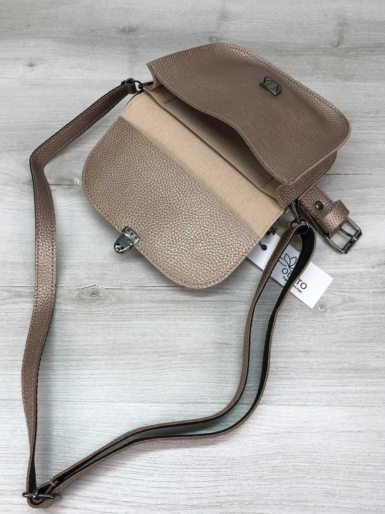 Клатч WeLassie модель sumka-zhnocha-stacy-zoloto Фото