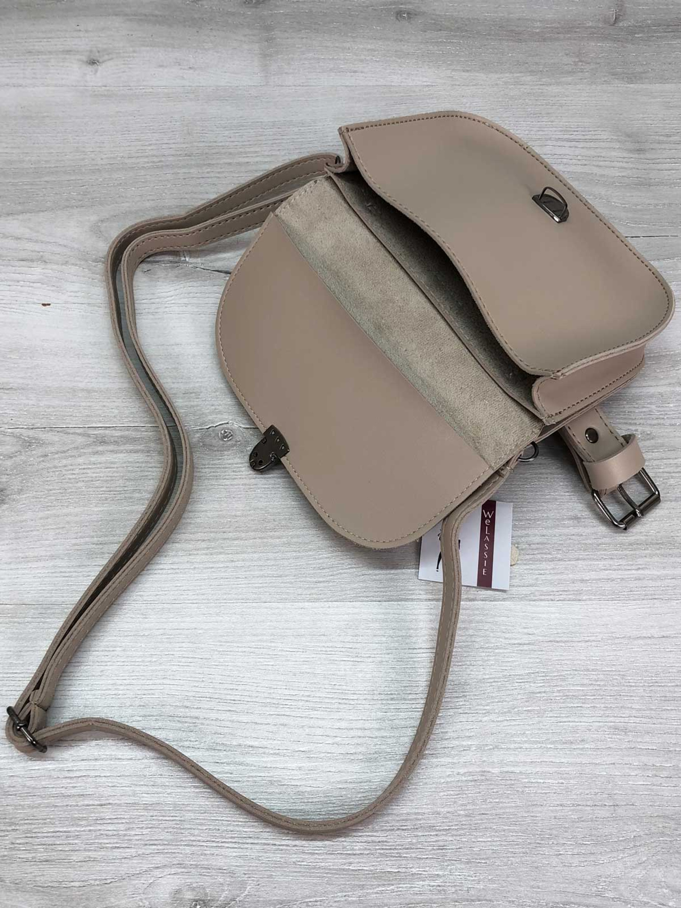 Клатч WeLassie модель sumka-zhnocha-stacy-bezhevij Фото