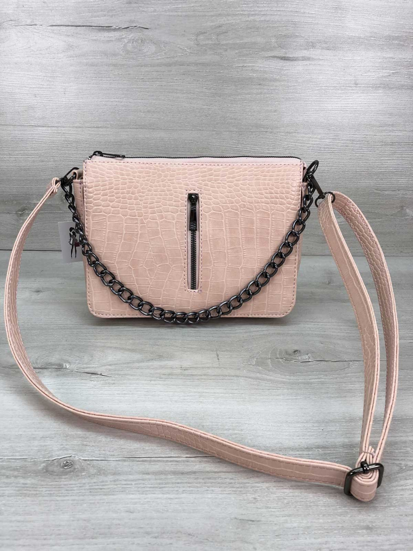 Клатч WeLassie модель sumka-klatch-zhnocha-tina-pudra Фото