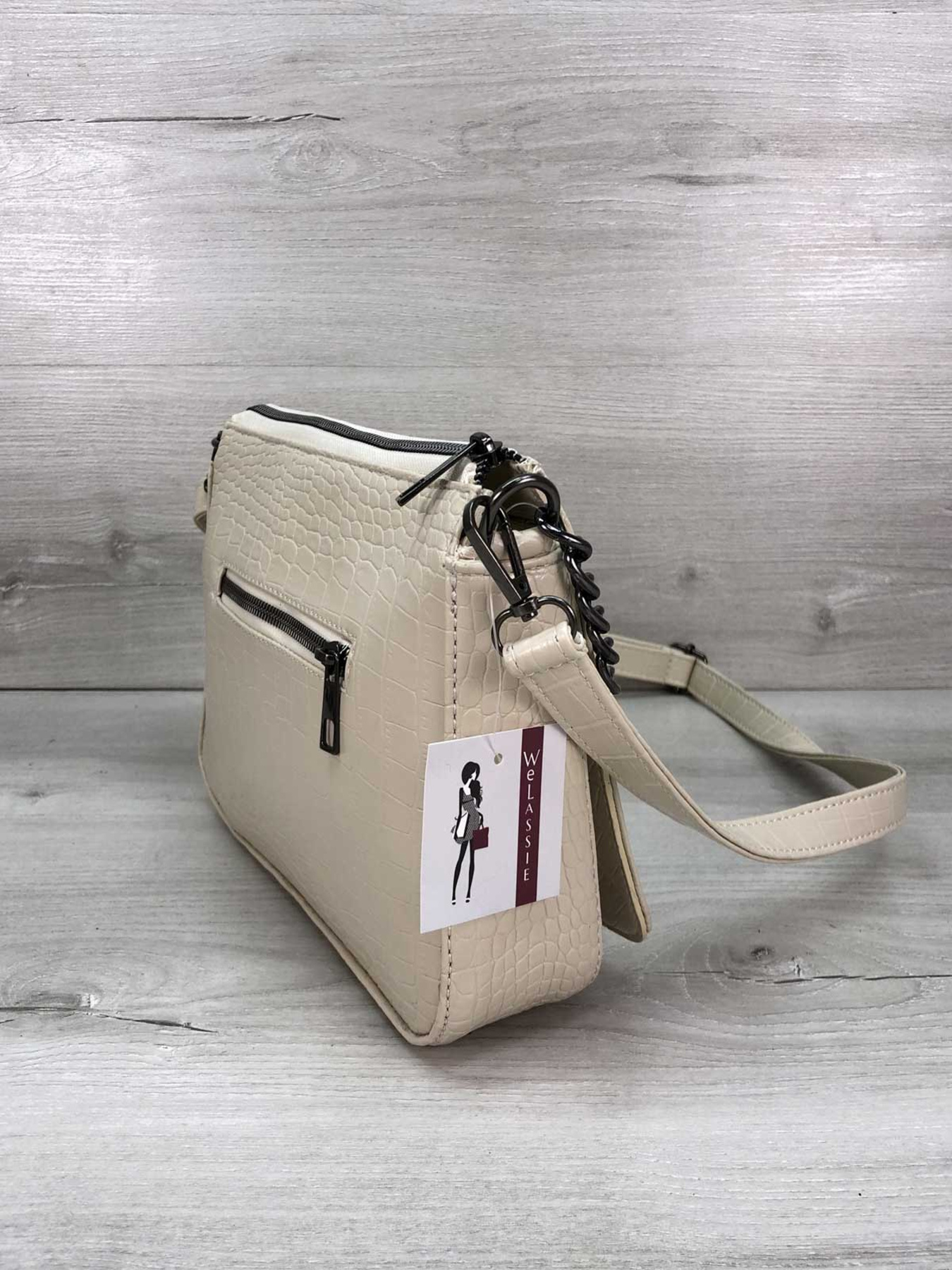 Клатч WeLassie модель sumka-klatch-zhnocha-tina-molochnij Фото