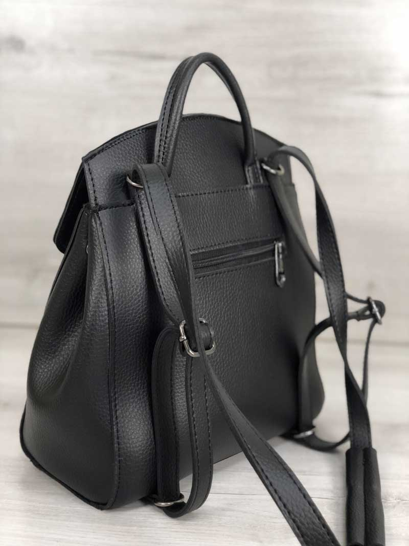 Рюкзак WeLassie модель sumka-ryukzak-zhnochij-dens-chornij Фото