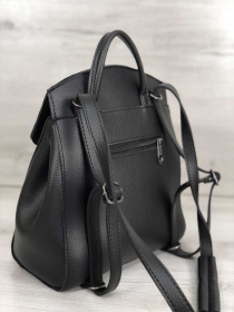 Повседневный рюкзак WeLassie модель sumka-ryukzak-zhnochij-dens-chornij Фото