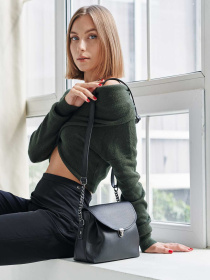 Сумка WeLassie модель sumka-zhnocha-sof-chornij Фото