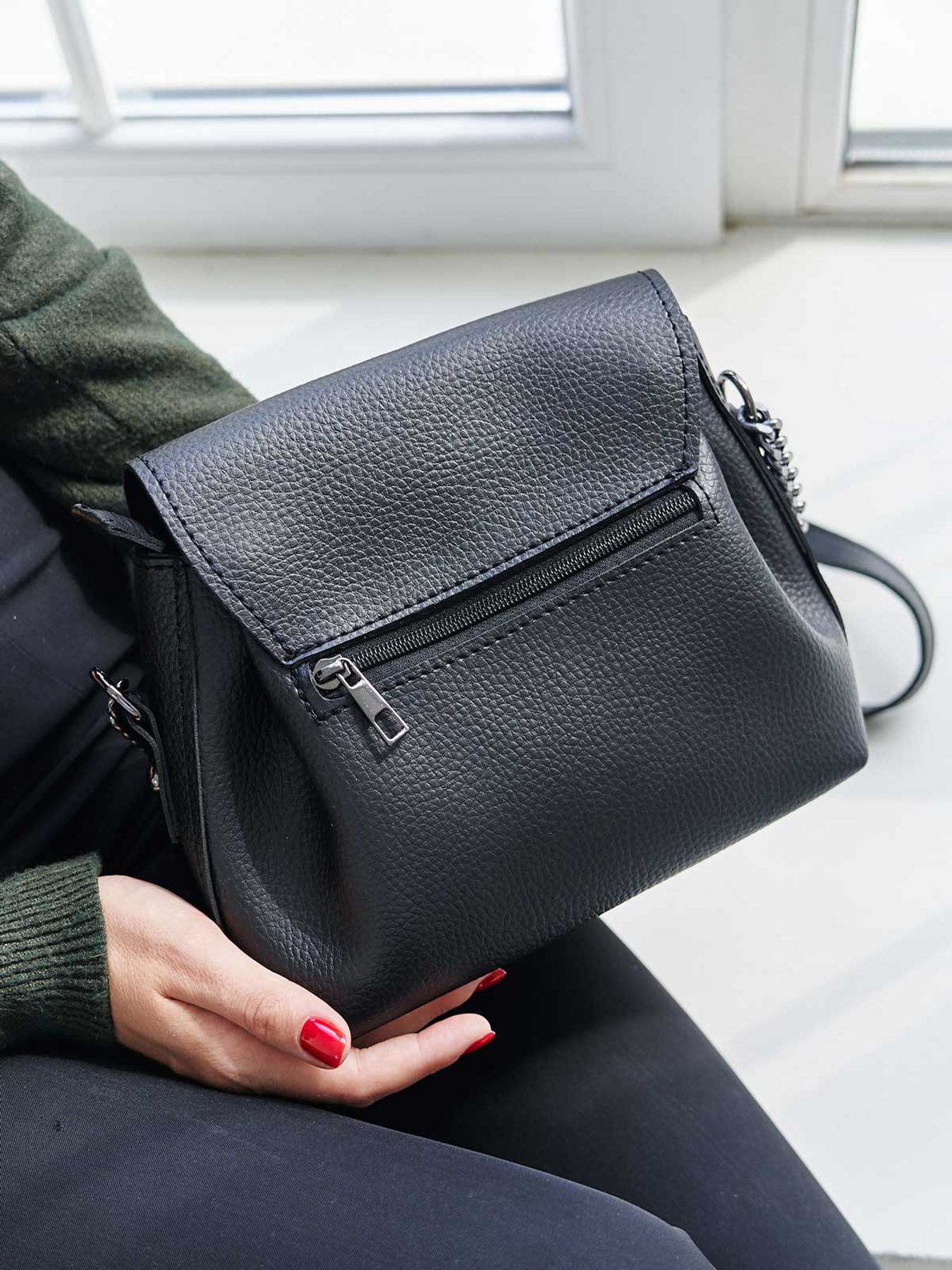 Сумка WeLassie модель sumka-zhnocha-sof-chornij Фото