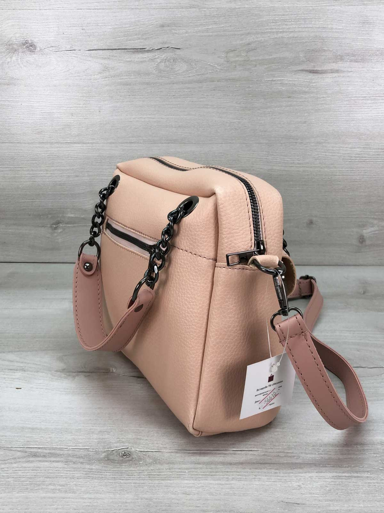 Сумка WeLassie модель sumka-zhnocha-hloq-pudra Фото