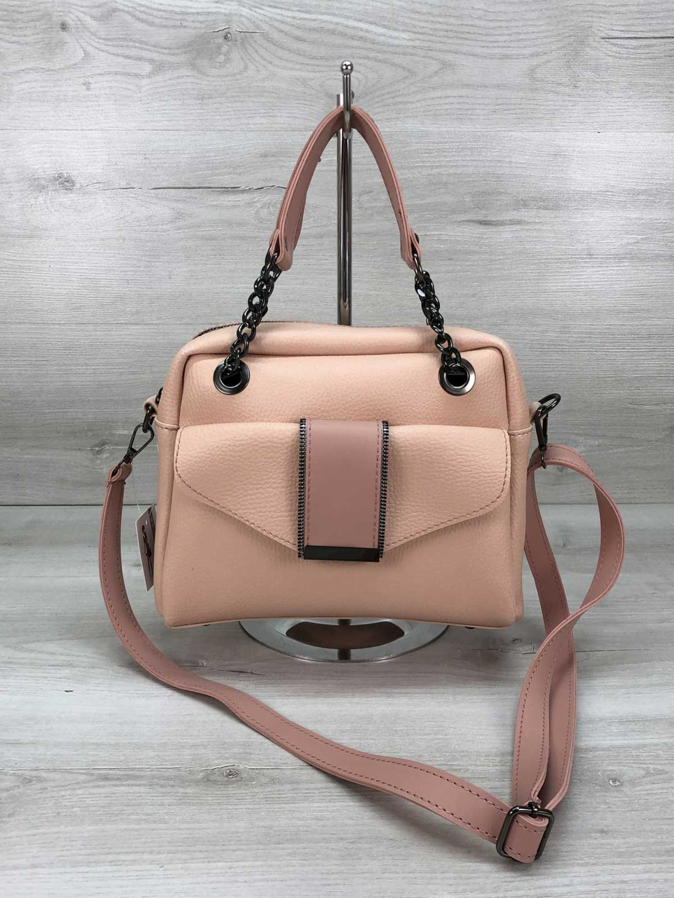 Сумка WeLassie модель sumka-zhnocha-hloq-pudra Фото