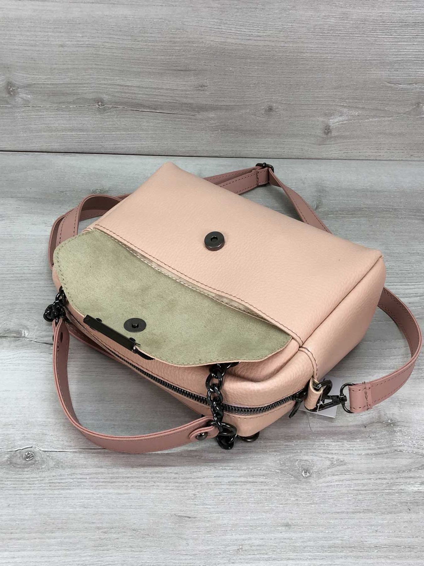 Сумка WeLassie модель sumka-zhnocha-hloq-pudra Фото