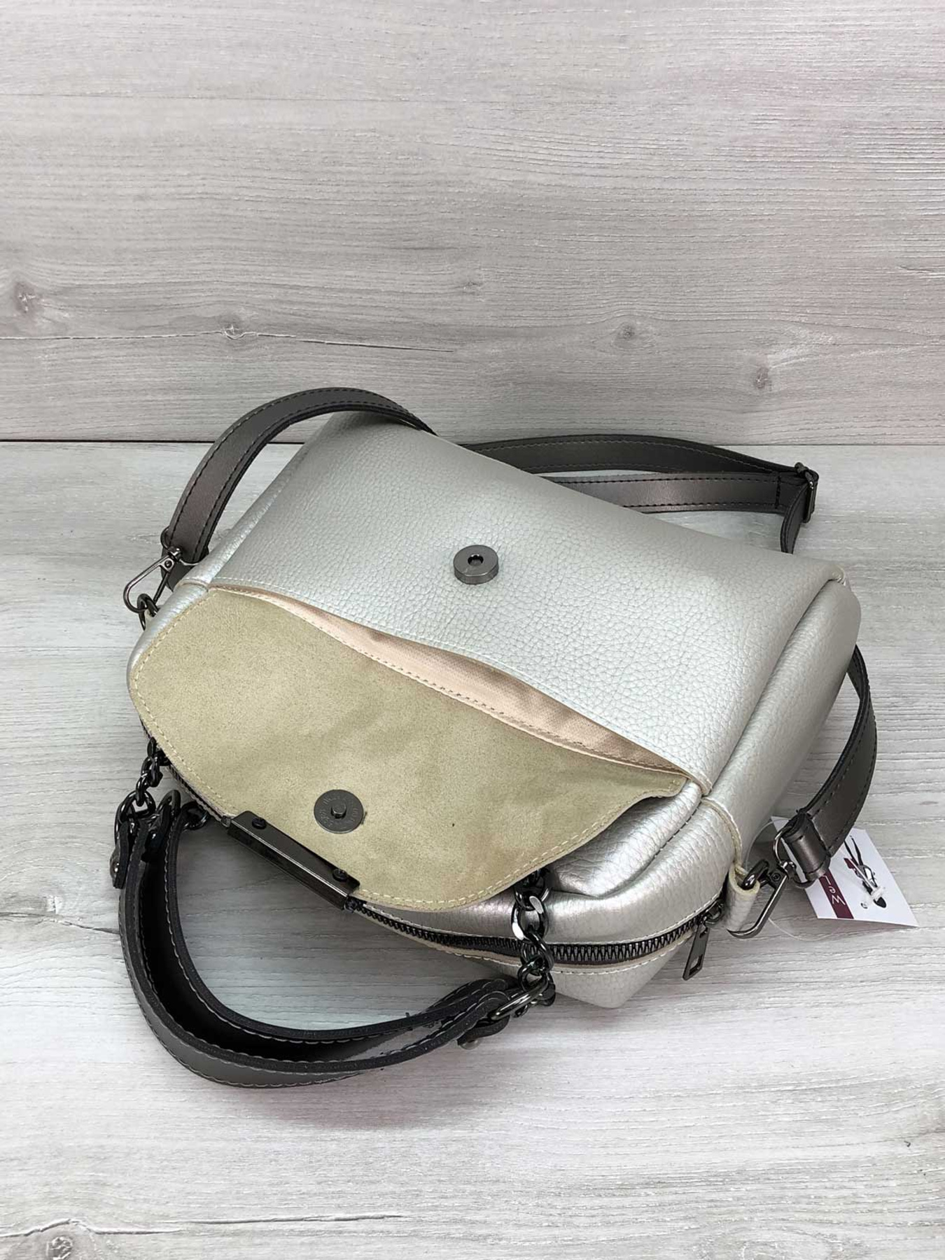 Сумка WeLassie модель sumka-zhnocha-hloq-srbna Фото