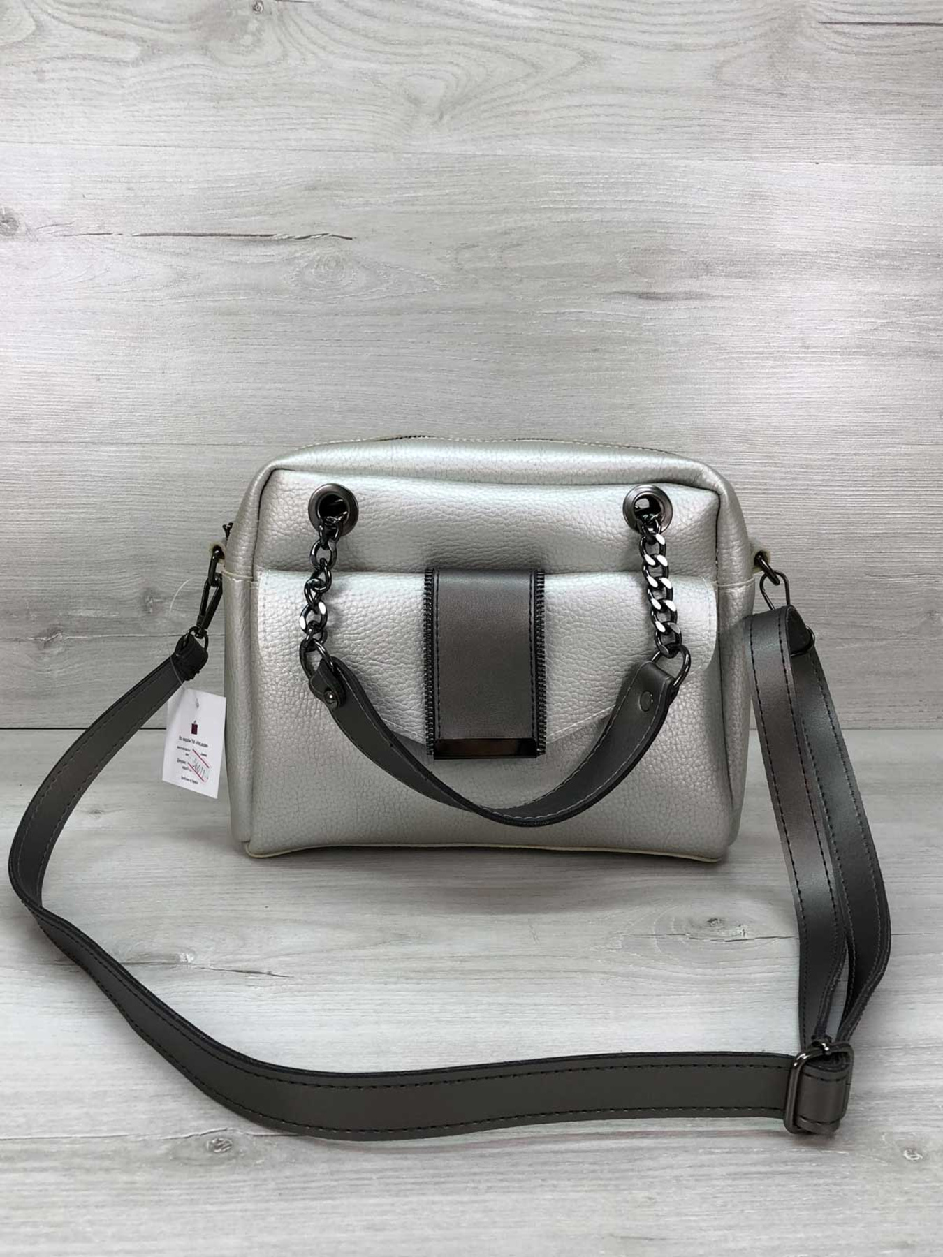 Сумка WeLassie модель sumka-zhnocha-hloq-srbna Фото