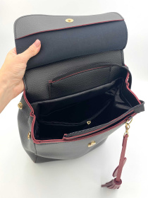 Рюкзак WeLassie модель ryukzak-sumka-serce-chornij-z-chervonim Фото