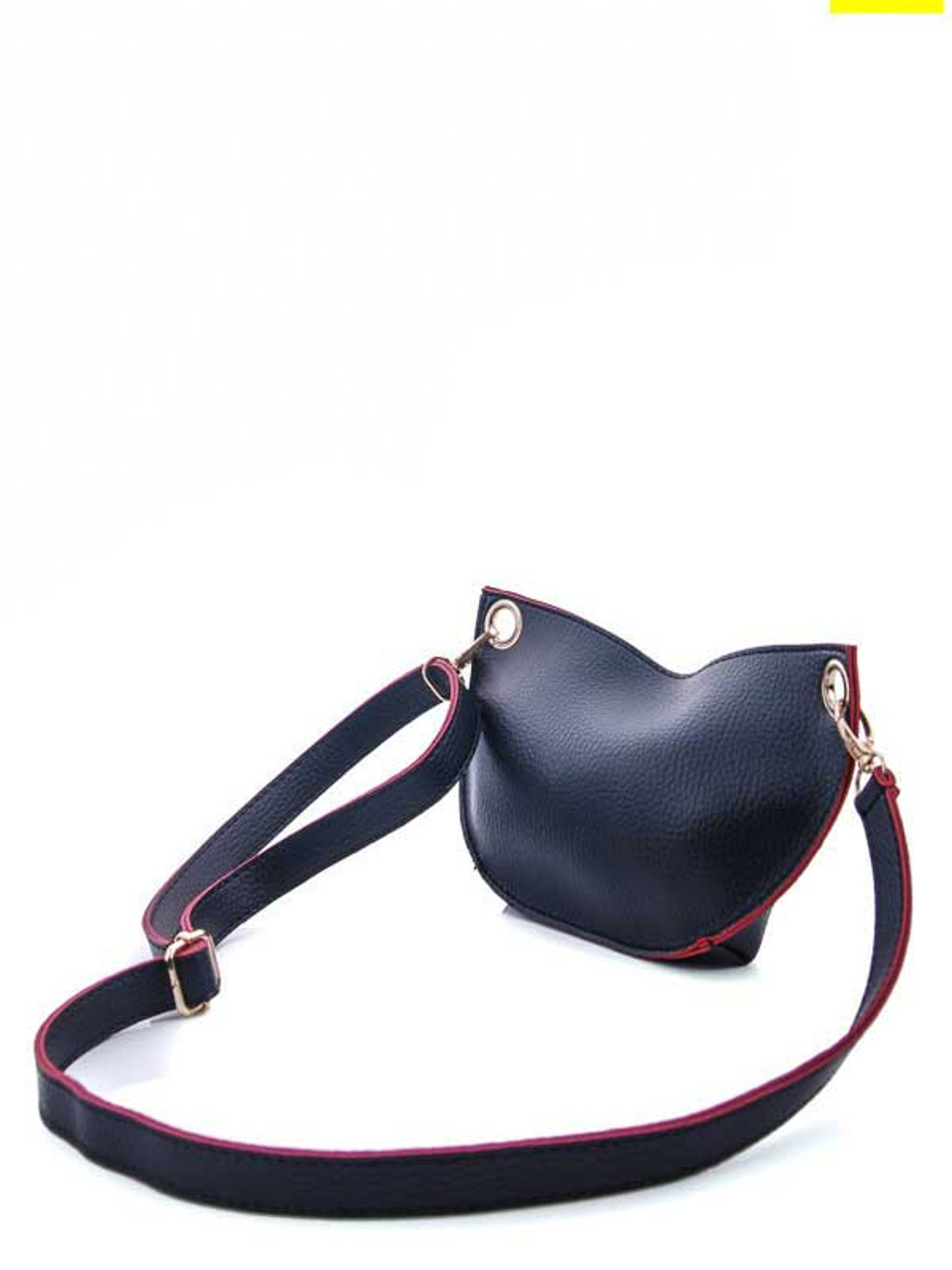 Клатч WeLassie модель zhnocha-sumochka-nana-chornij-z-chervonim Фото