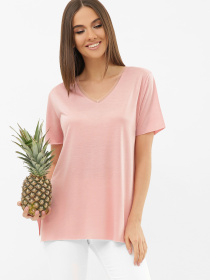 Футболка MarSe модель marse-futbolka-1699v-plxnaq-roza Фото