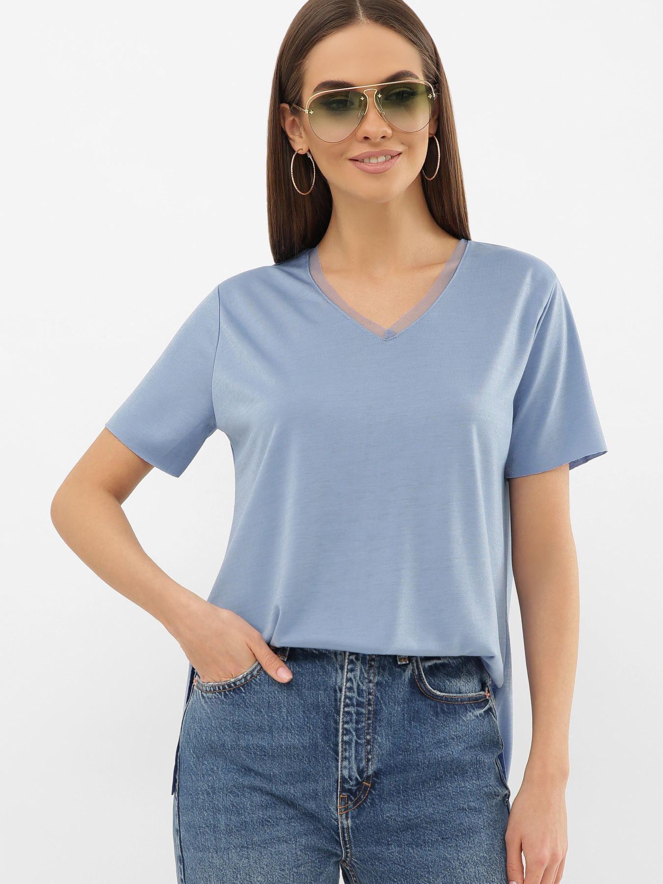 Футболка MarSe модель marse-futbolka-1699v-dzhins Фото