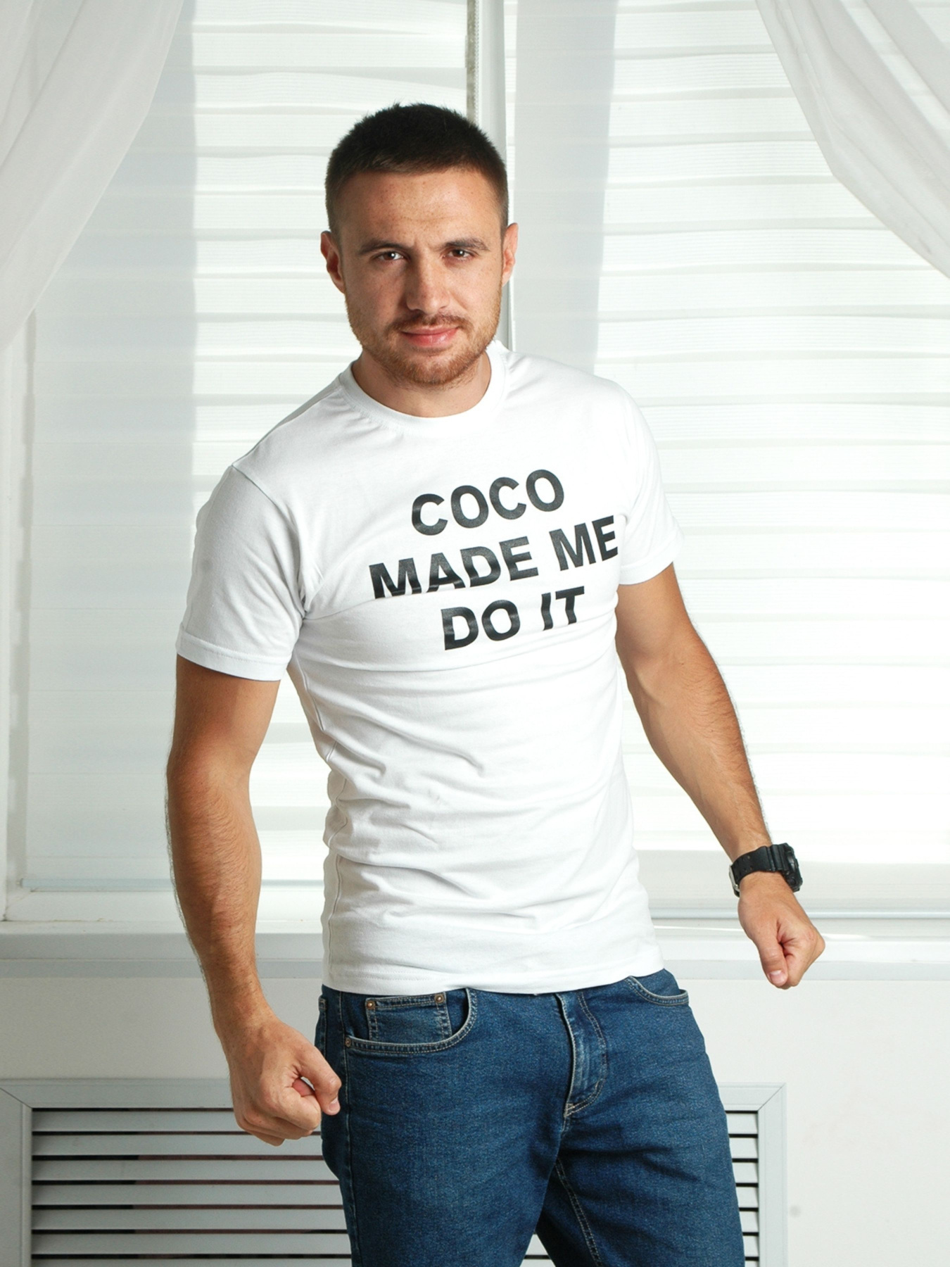 Футболка MarSe модель marse-futbolka-10453-belj Фото