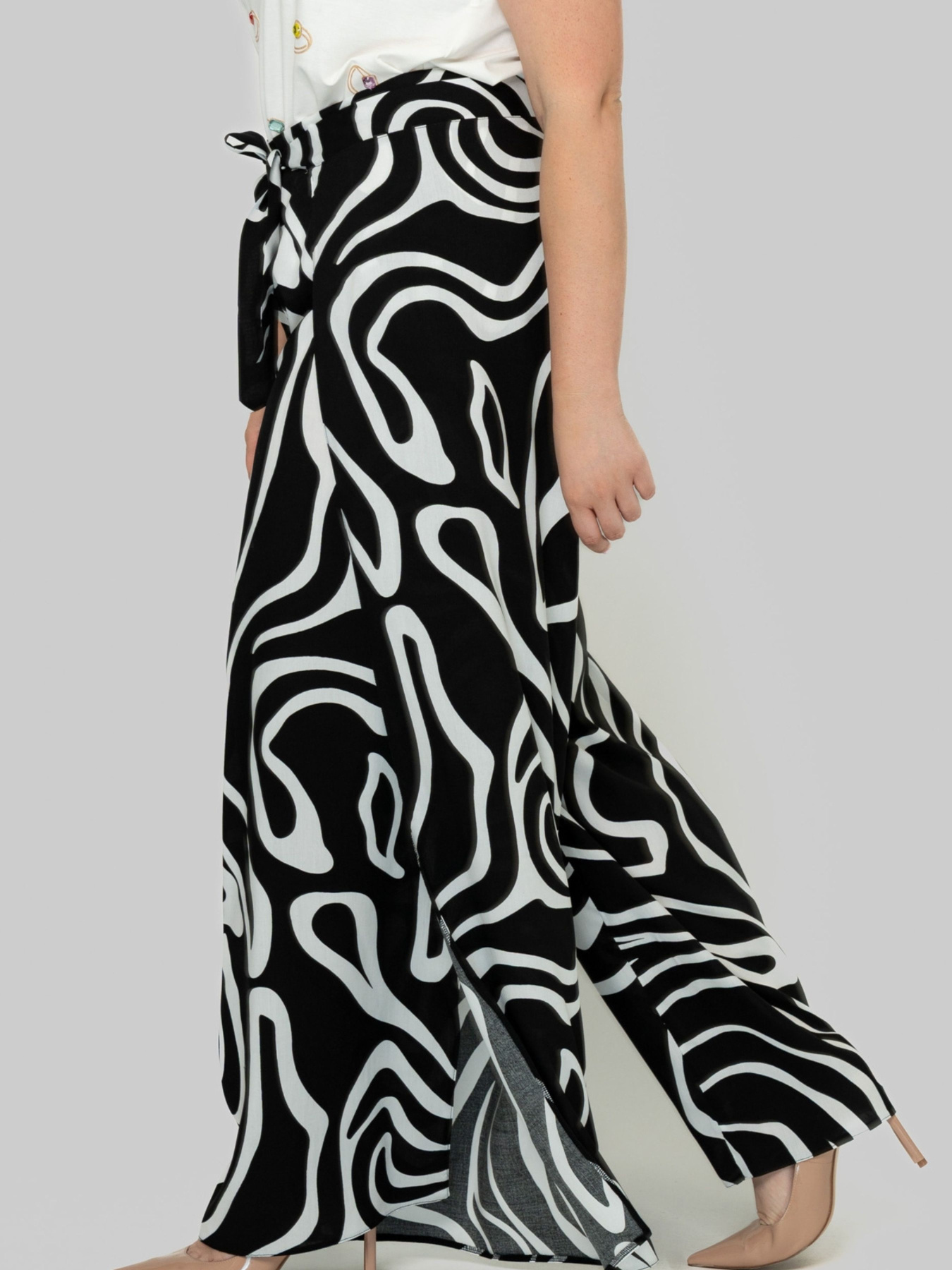 Палаццо All Posa модель ap102499p-chorno-blij Фото